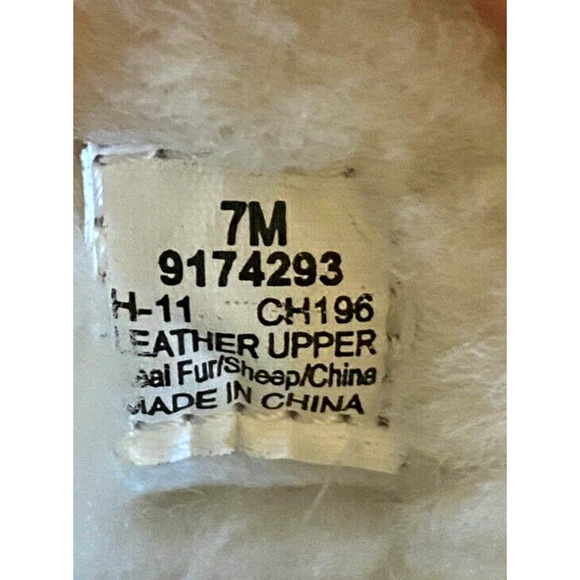 Sperry Top-Sider Womens 2 Eye Sheep Fur Lined Boat Loafers Shoes 9174293 Size 7 - Picture 9 of 10